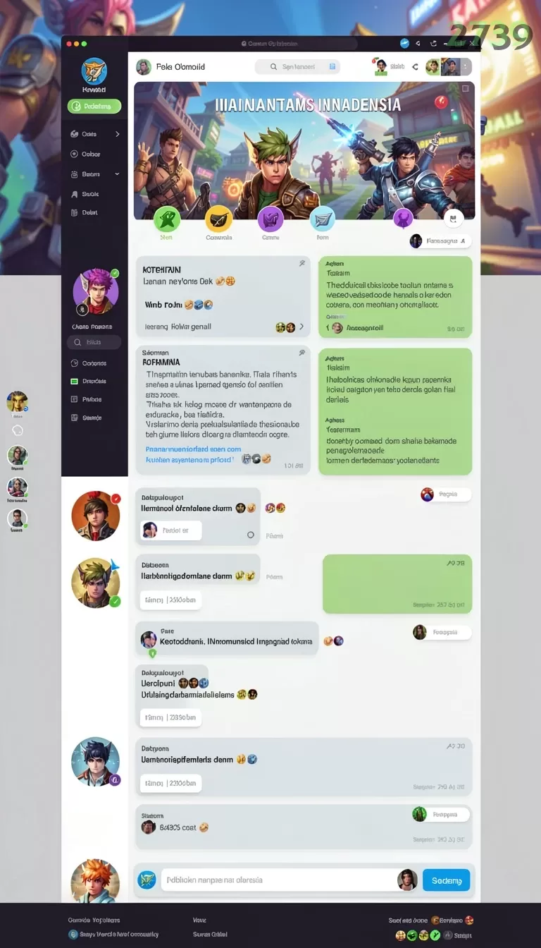 Cuplikan layar EVIP3 — menu navigasi