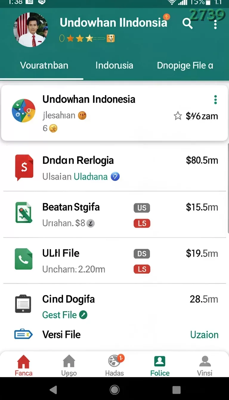 Cuplikan layar CRS99 — pengaturan akun